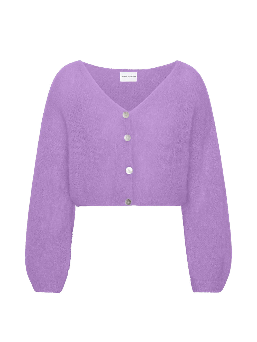 Lilac crop cardigan best sale