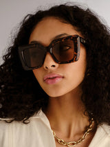 Unimaginable Sunglasses - Dark Tort Brown Mono-LE SPECS-Over the Rainbow