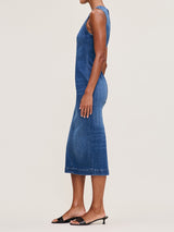 Esme Midi Dress - Blue Harbor-DL 1961-Over the Rainbow