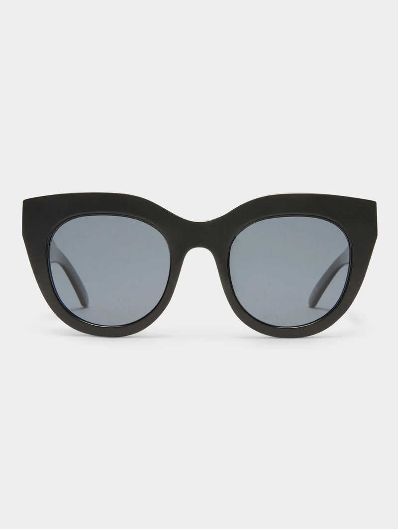 Air Heart Sunglasses - Black-LE SPECS-Over the Rainbow