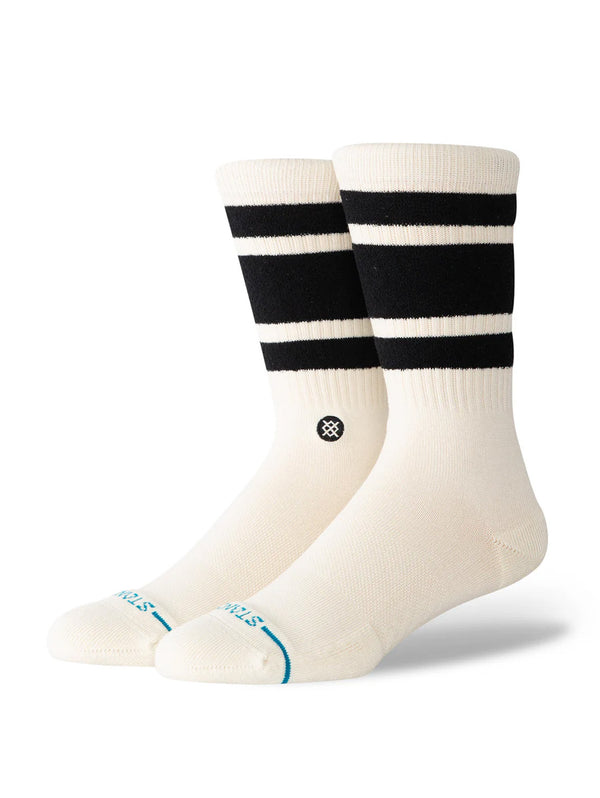 Boyd Cozy Crew Sock - Black/White-Stance-Over the Rainbow