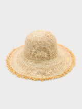 Indra Crochet Bucket Hat - Natural-ACE OF SOMETHING-Over the Rainbow