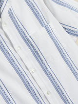 Alqueva Shirt - White/Blue-PORTUGUESE FLANNEL-Over the Rainbow