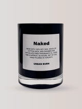 Naked Candle - Cotton Wick-URBAN BURN-Over the Rainbow