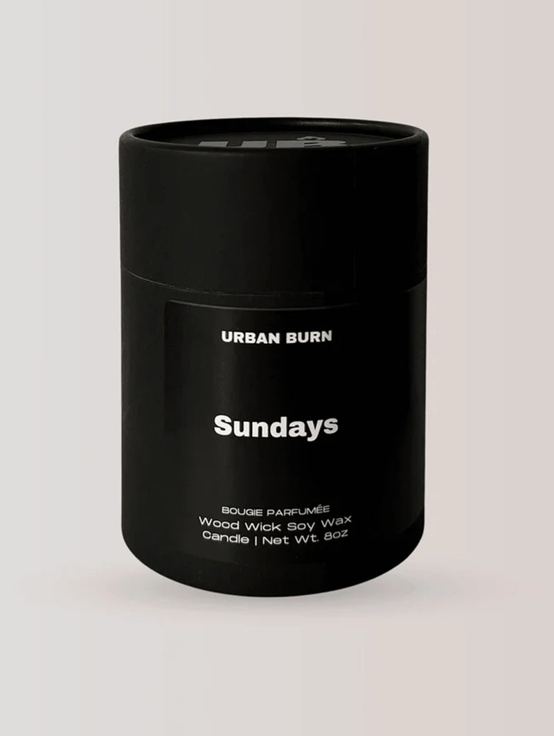 Wood Wick Candle - Sundays-URBAN BURN-Over the Rainbow