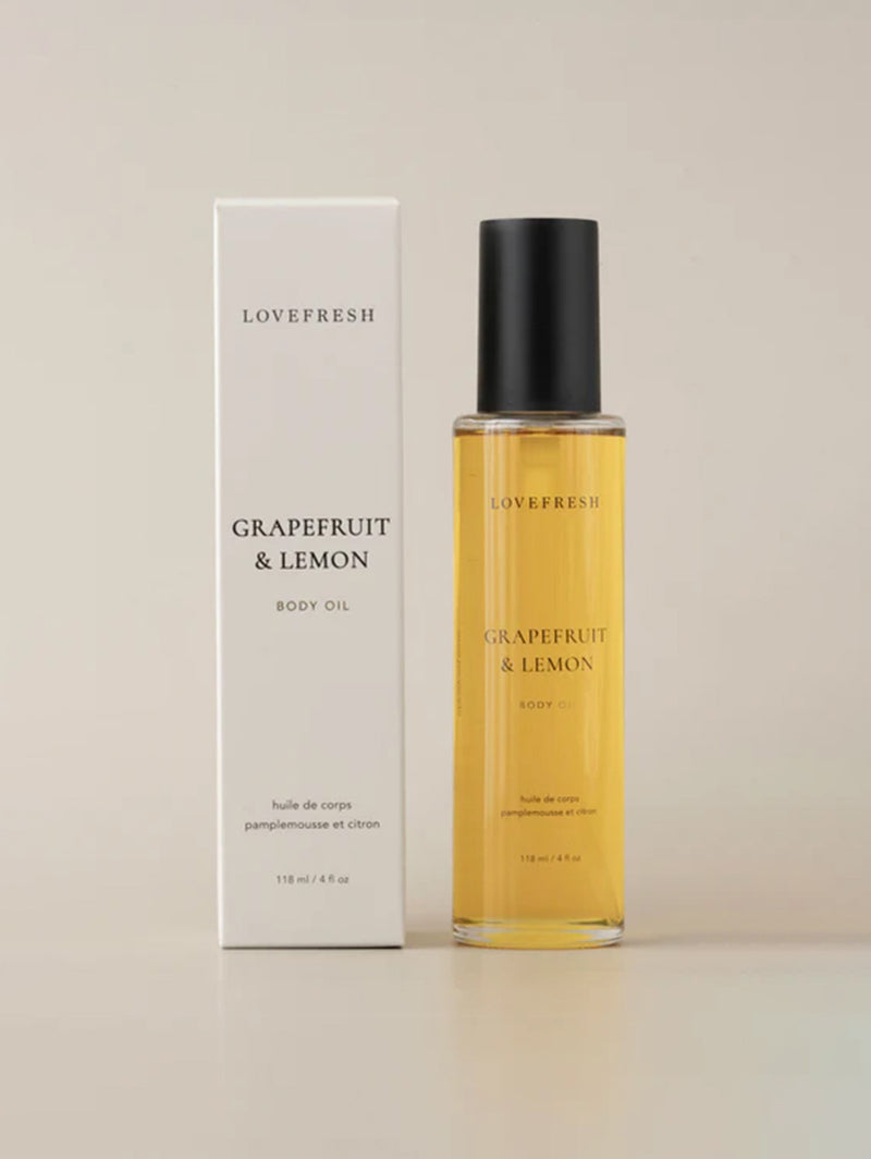 Body Oil - Grapefruit & Lemon