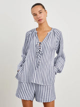 Brielle Top - Admiral Stripe