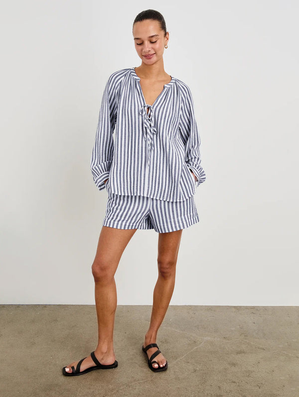 Brielle Top - Admiral Stripe