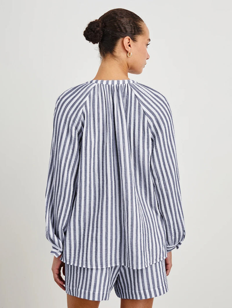 Brielle Top - Admiral Stripe