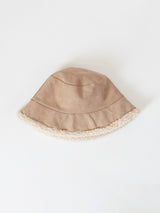 Sherpa Reversible Bucket Hat - Camel-LYLA+LUXE-Over the Rainbow