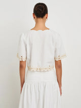 Cataluna Top - White