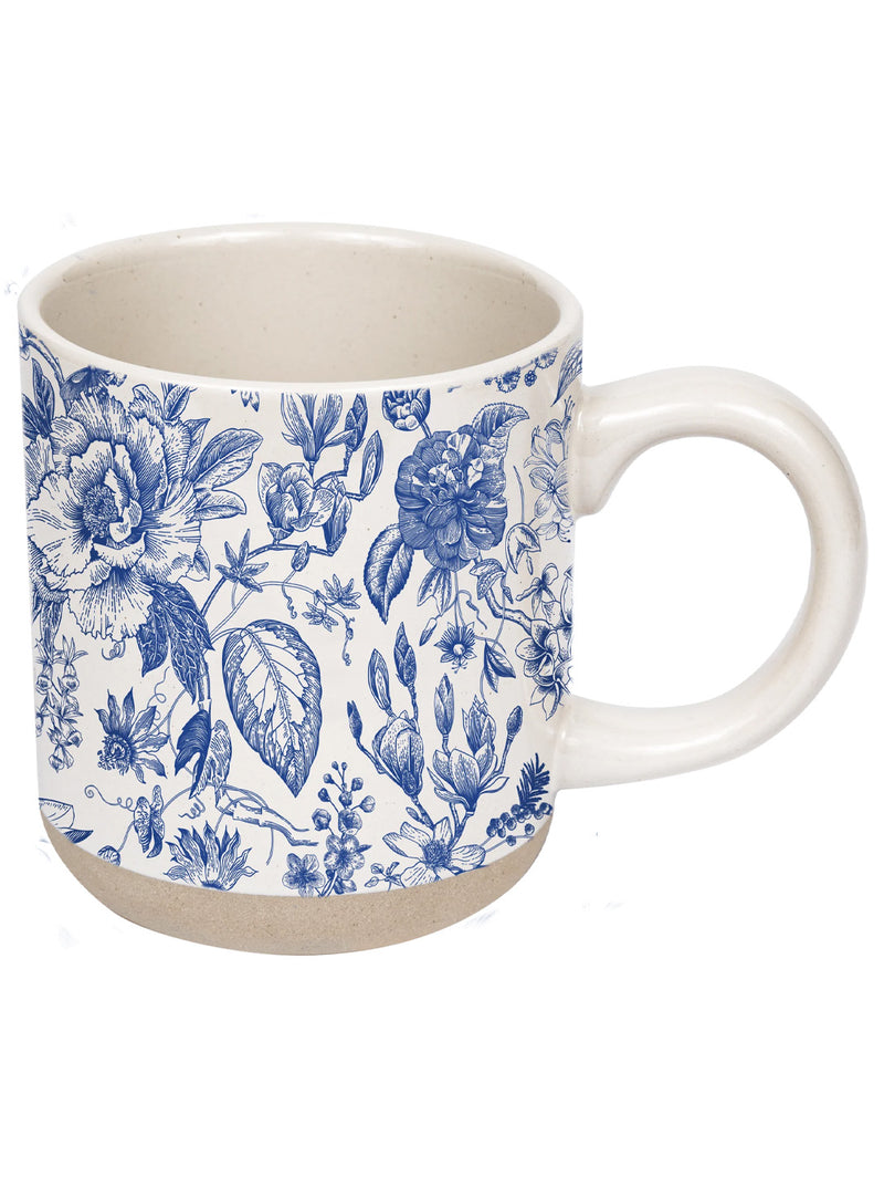 Stoneware Coffee Mug - Blue Delft