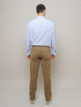 L'Homme Slim Pant - Dark Tan