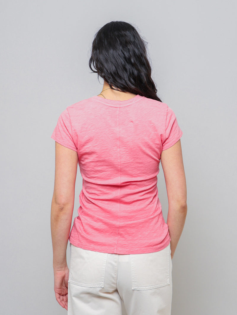 Odelia Short Sleeve Crew Tee - Ladyslipper