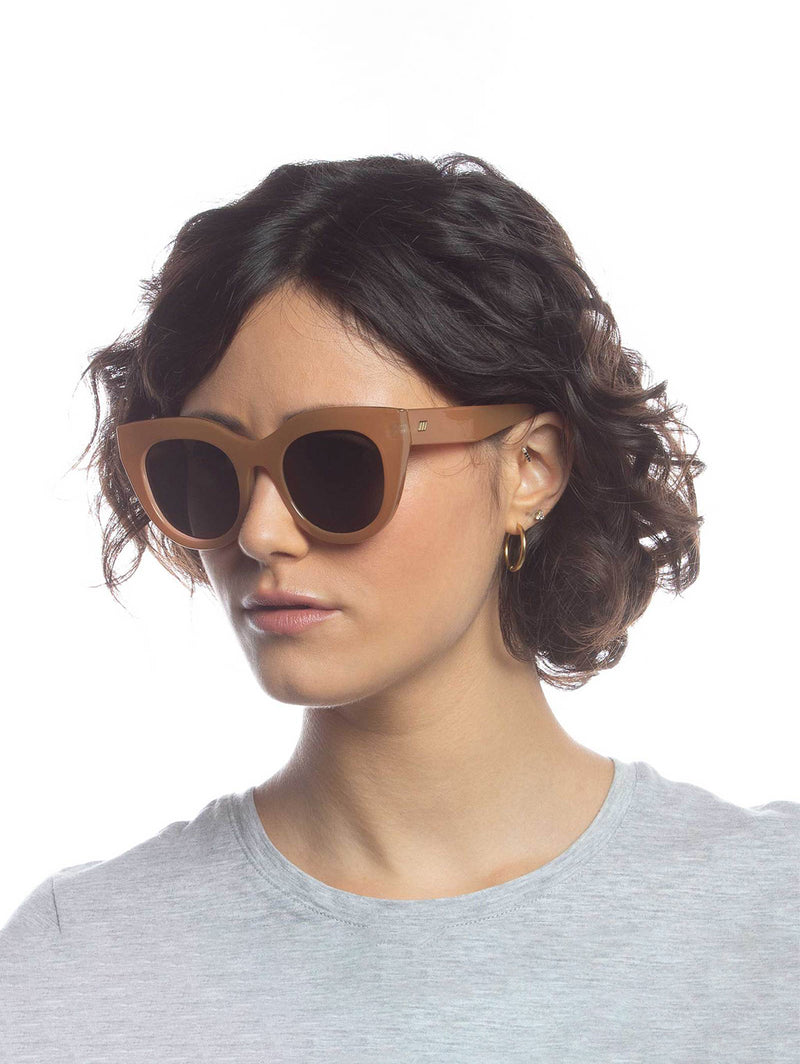 Air Heart Sunglasses - Caramel-LE SPECS-Over the Rainbow