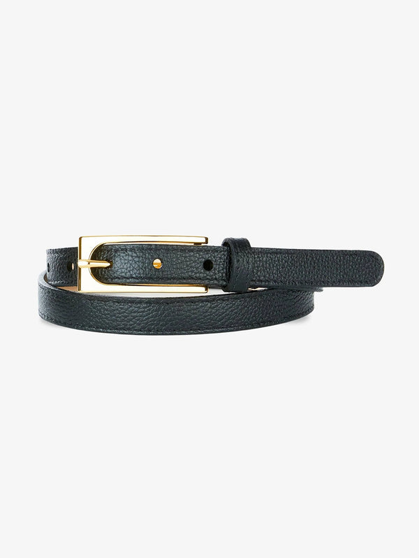 Casimir Belt - Black Pebbled