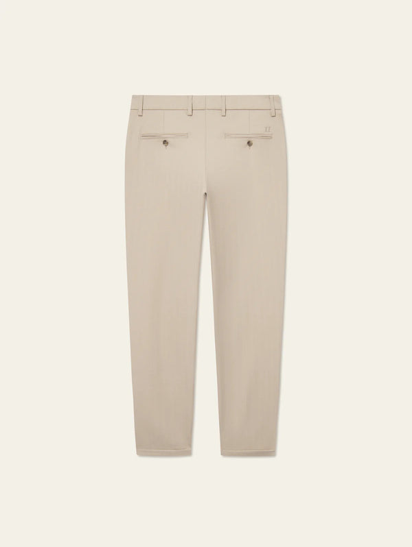 Como Herringbone Suit Pants - Dark Sand/Light Sand-LES DEUX-Over the Rainbow