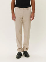 Como Herringbone Suit Pants - Dark Sand/Light Sand-LES DEUX-Over the Rainbow