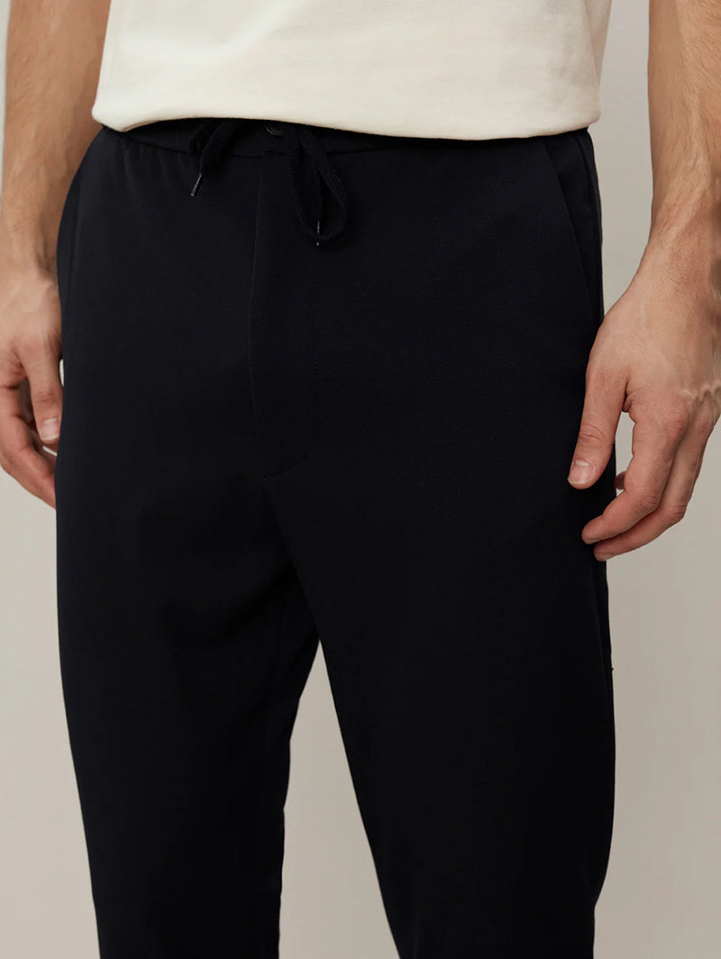 Como Tapered Drawstring Pants - Navy-LES DEUX-Over the Rainbow