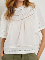 Daisy Top - White