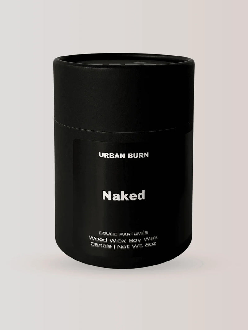 Naked Candle - Cotton Wick-URBAN BURN-Over the Rainbow