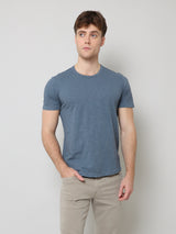 Amaro Slub Tee - Harbor-Velvet-Over the Rainbow