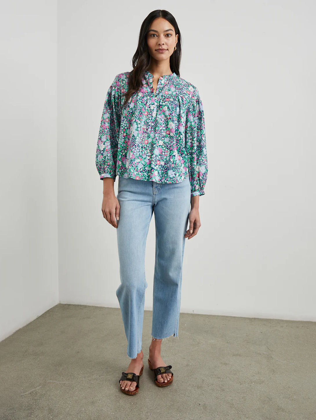 RAILS | Ellison Top - Navy Leilani Floral | Over The Rainbow Canada ...