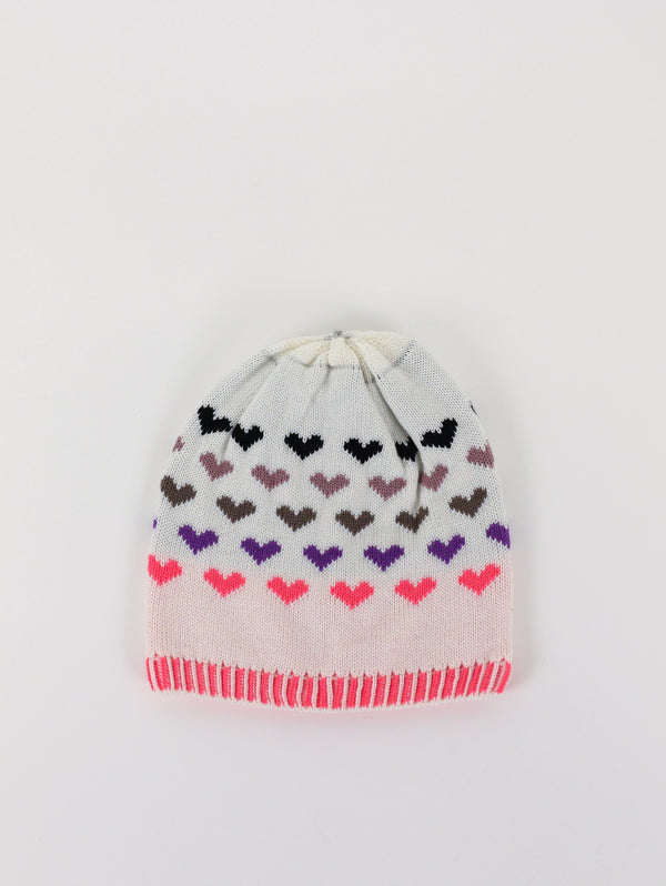 Hailey Hat - Coral & Lavender-Lindo F-Over the Rainbow