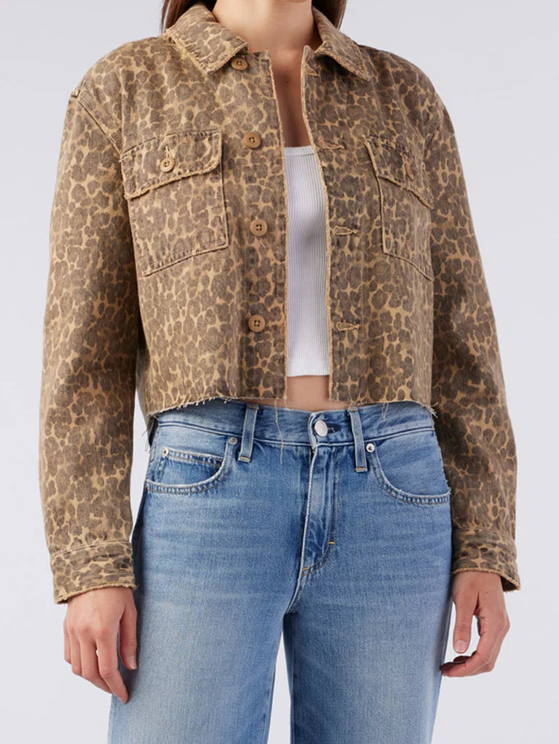 Carly Jacket - Leopard-AMO-Over the Rainbow