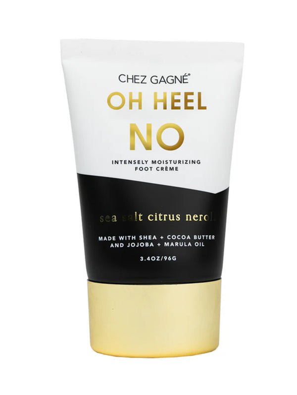 Oh Heel No Foot Crème - Sea Salt Citrus Neroli-CHEZ GAGNE LETTERPRESS-Over the Rainbow