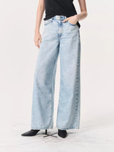 Featherweight Sofie High Rise Wide Jean - Bellport-RAG + BONE-Over the Rainbow