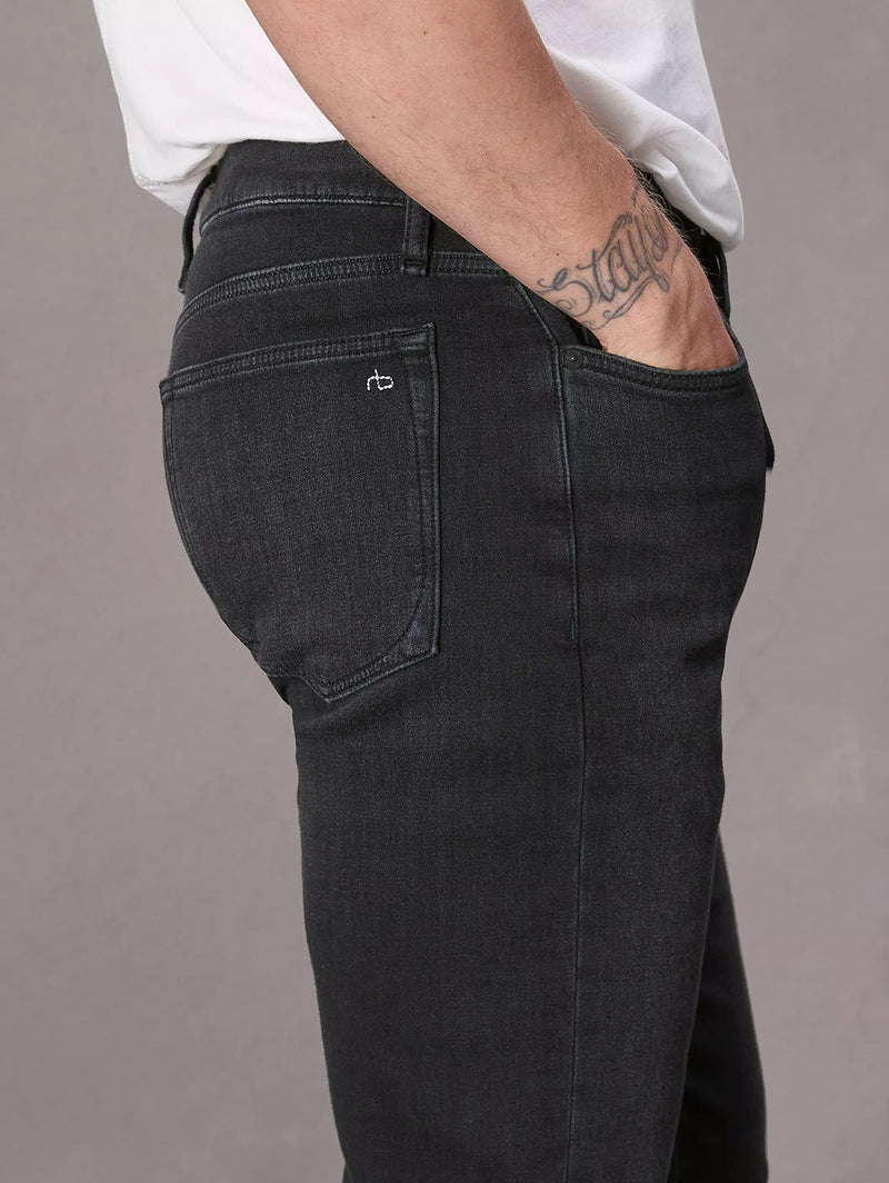 Fit 2 Stride Slim Jean - Washed Black-RAG + BONE-Over the Rainbow