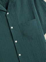 Flamé Shirt - Green-PORTUGUESE FLANNEL-Over the Rainbow