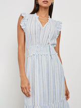 Garden Dress - Sonoma Stripe-Rails-Over the Rainbow