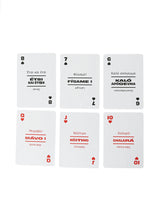 Playing Cards - Greek-LINGO-Over the Rainbow