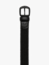 Braided Elastic Belt - Black-34 HERITAGE-Over the Rainbow