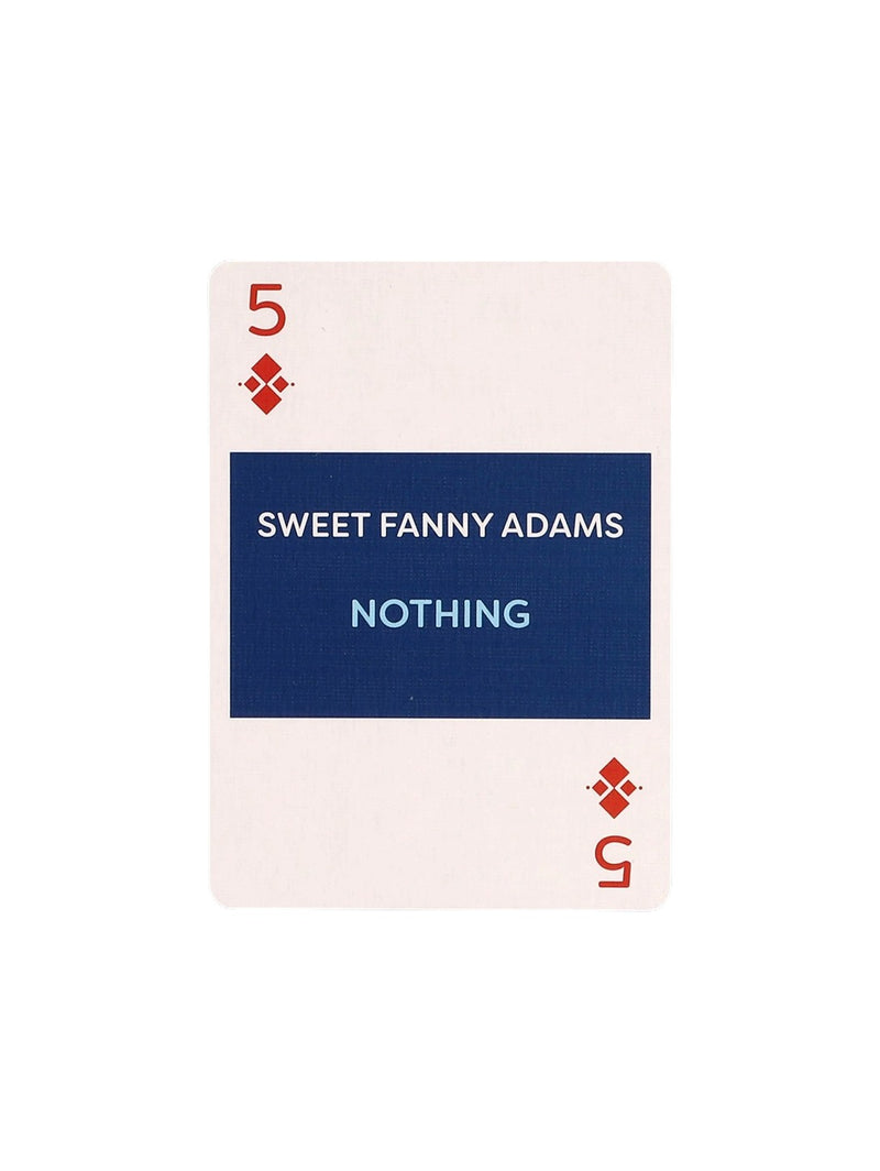 Playing Cards - British Slang-LINGO-Over the Rainbow