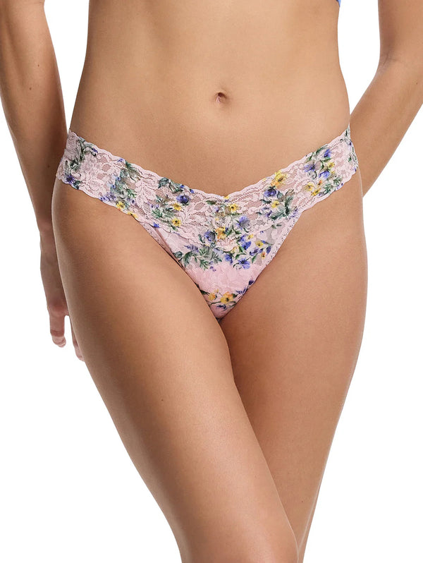 Low Rise Thong - Heirloom-Hanky Panky-Over the Rainbow