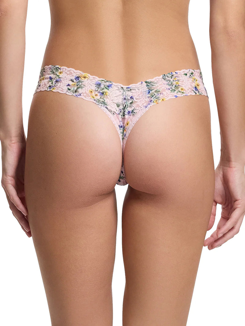 Low Rise Thong - Heirloom-Hanky Panky-Over the Rainbow