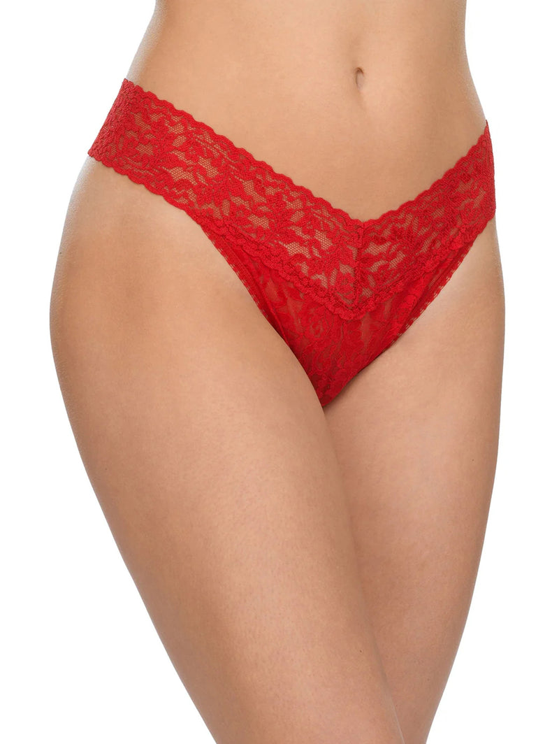 Original Rise Thong - Red-Hanky Panky-Over the Rainbow