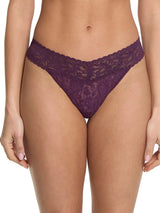 Original Rise Lace Thong - Stone Fruit-Hanky Panky-Over the Rainbow