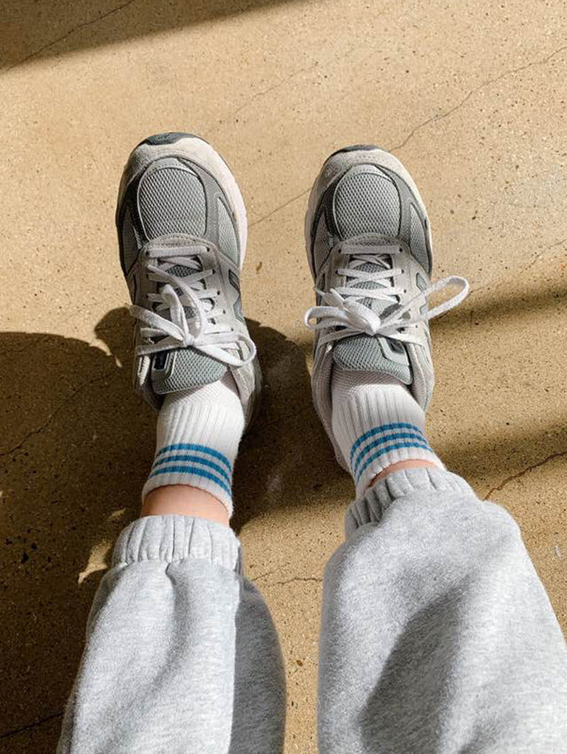 Girlfriend Socks - Ivory-LE BON SHOPPE-Over the Rainbow