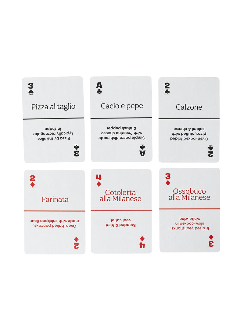 Playing Cards - Italian Street Food-LINGO-Over the Rainbow