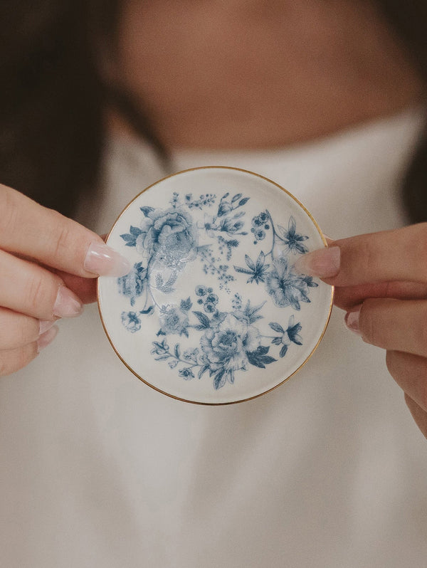 Blue Delft Jewelry Dish-SWEET WATER DECOR-Over the Rainbow