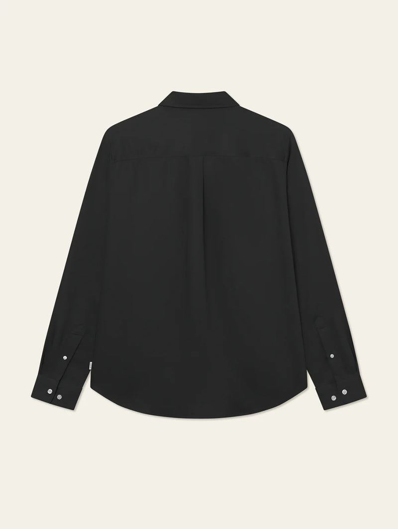 Kent Tencel Shirt - Black-LES DEUX-Over the Rainbow