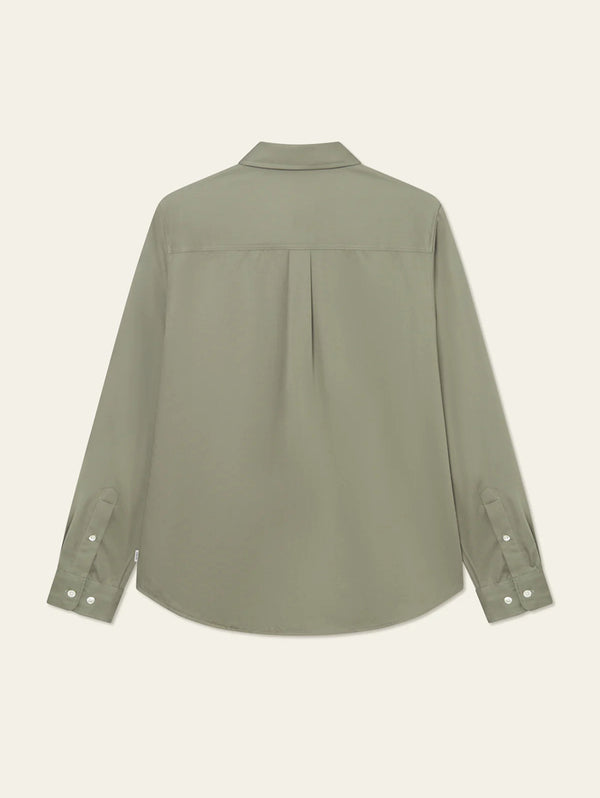 Kent Tencel Shirt - Lichen Green-LES DEUX-Over the Rainbow