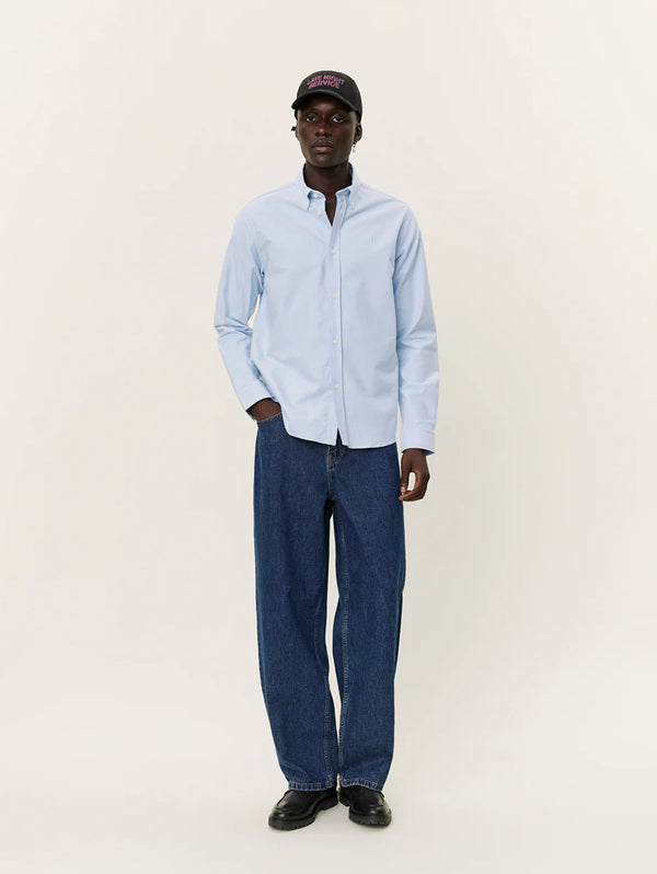 Konrad Oxford Shirt - Light Blue-LES DEUX-Over the Rainbow