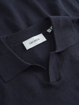 Emmanuel Polo Knit - Dark Navy-LES DEUX-Over the Rainbow