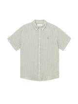 Kris Linen Short Sleeve Shirt - Lichen-LES DEUX-Over the Rainbow