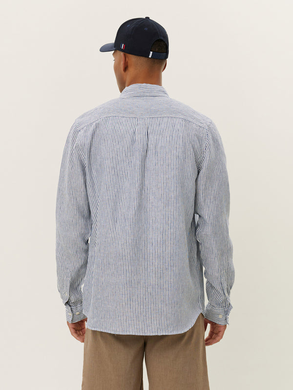 Kristian Linen Shirt - Blueprint-LES DEUX-Over the Rainbow